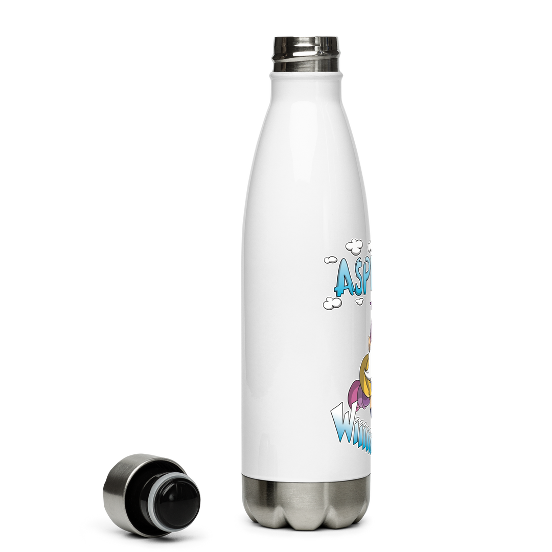 Borraccia in acciaio inossidabile ASPIRALO - Gufetto Brand 