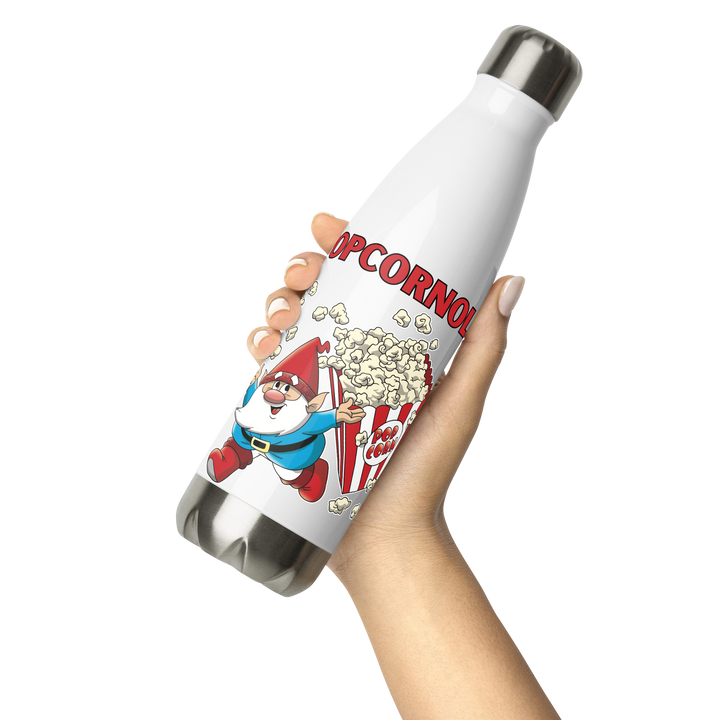 Borraccia in acciaio inossidabile POPCORNOLO - Gufetto Brand 