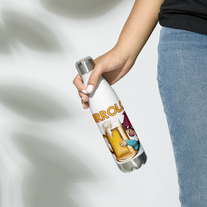 Borraccia in acciaio inossidabile BIRROLO NEW - Gufetto Brand 