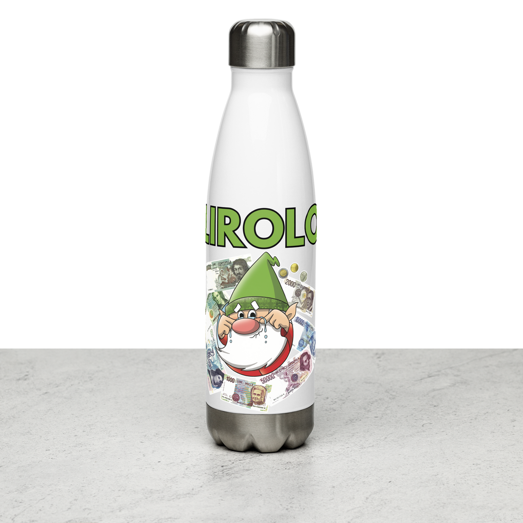 Borraccia in acciaio inossidabile LIROLO - Gufetto Brand 