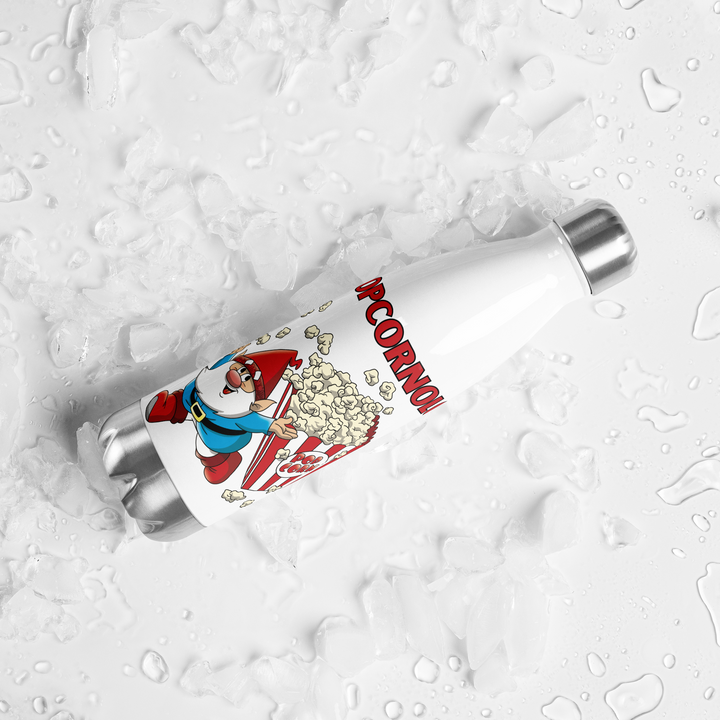 Borraccia in acciaio inossidabile POPCORNOLO - Gufetto Brand 