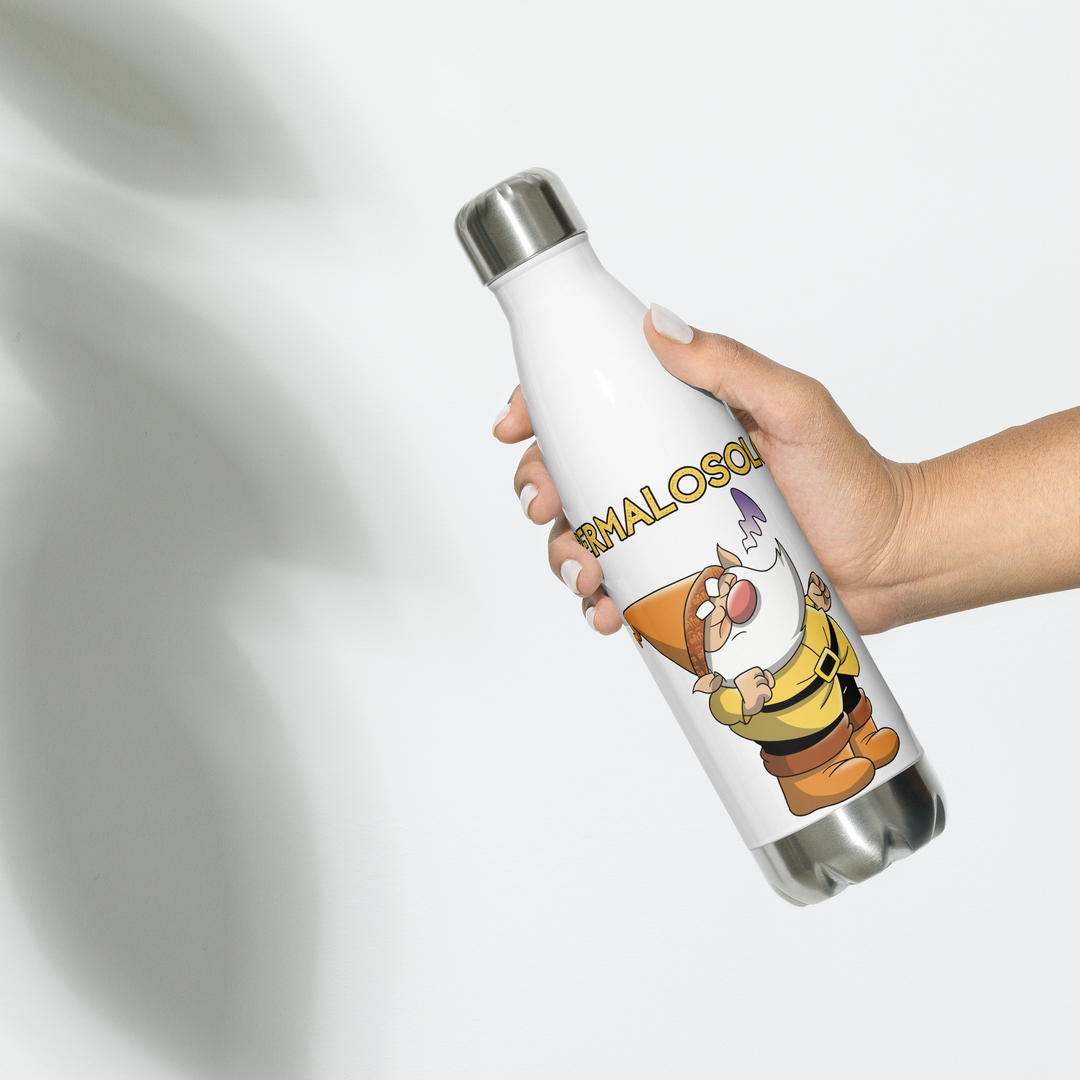 Borraccia in acciaio inossidabile PERMALOSOLO - Gufetto Brand 