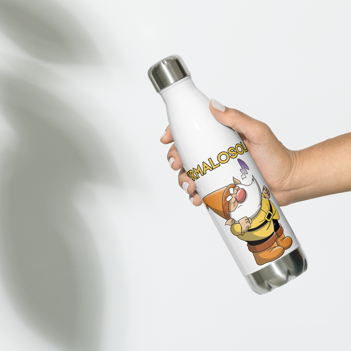 Borraccia in acciaio inossidabile PERMALOSOLO - Gufetto Brand 