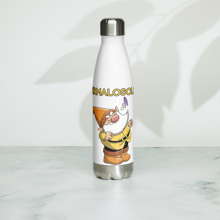Borraccia in acciaio inossidabile PERMALOSOLO - Gufetto Brand 