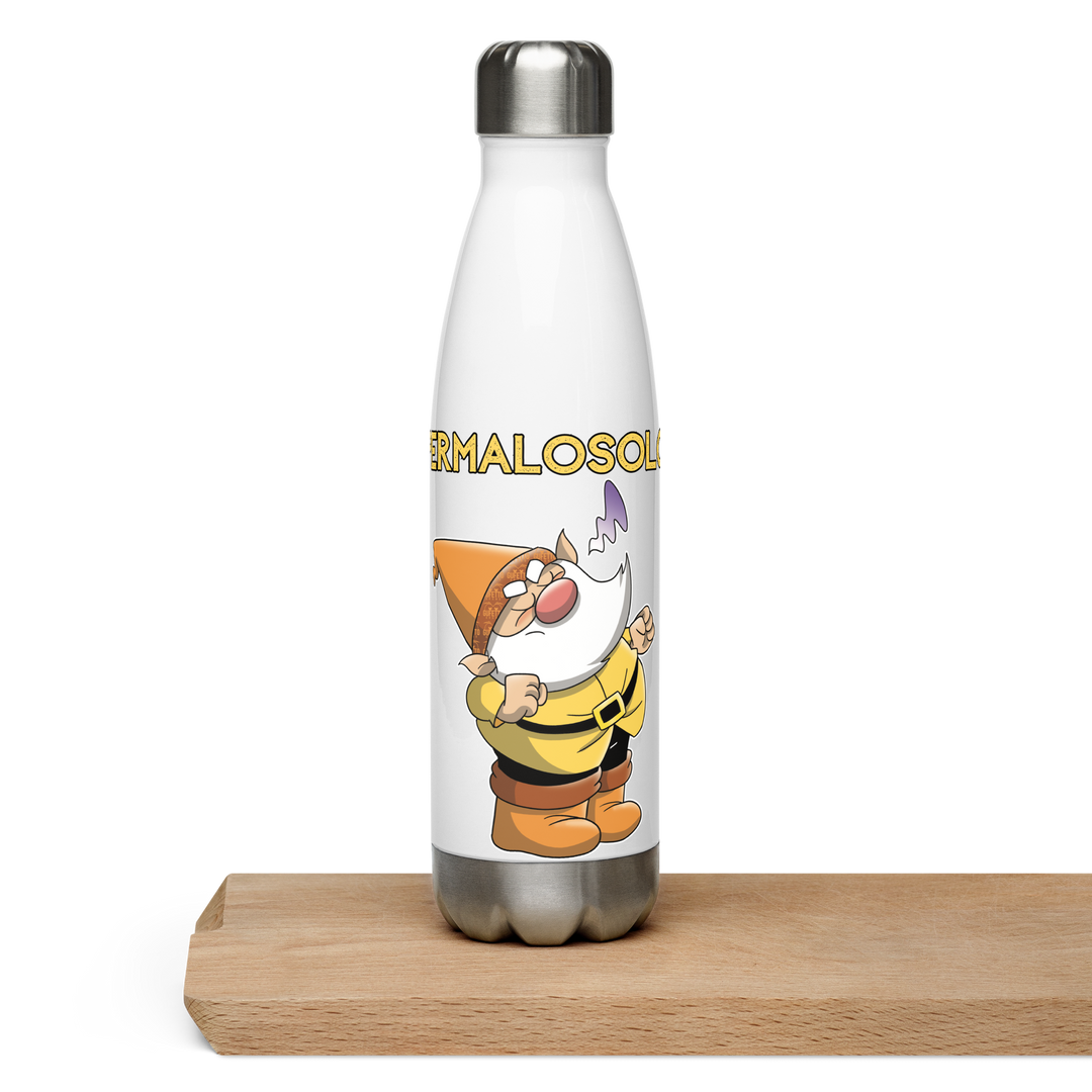 Borraccia in acciaio inossidabile PERMALOSOLO - Gufetto Brand 