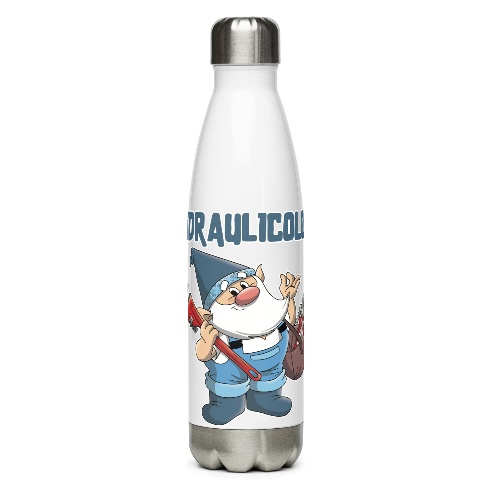 Borraccia in acciaio inossidabile IDRAULICOLO - Gufetto Brand 