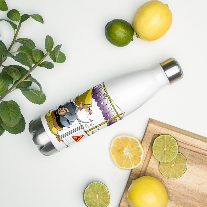 Borraccia in acciaio inossidabile PENSIONATOLO - Gufetto Brand 