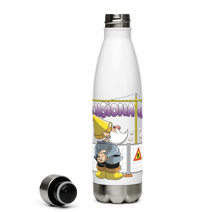 Borraccia in acciaio inossidabile PENSIONATOLO - Gufetto Brand 