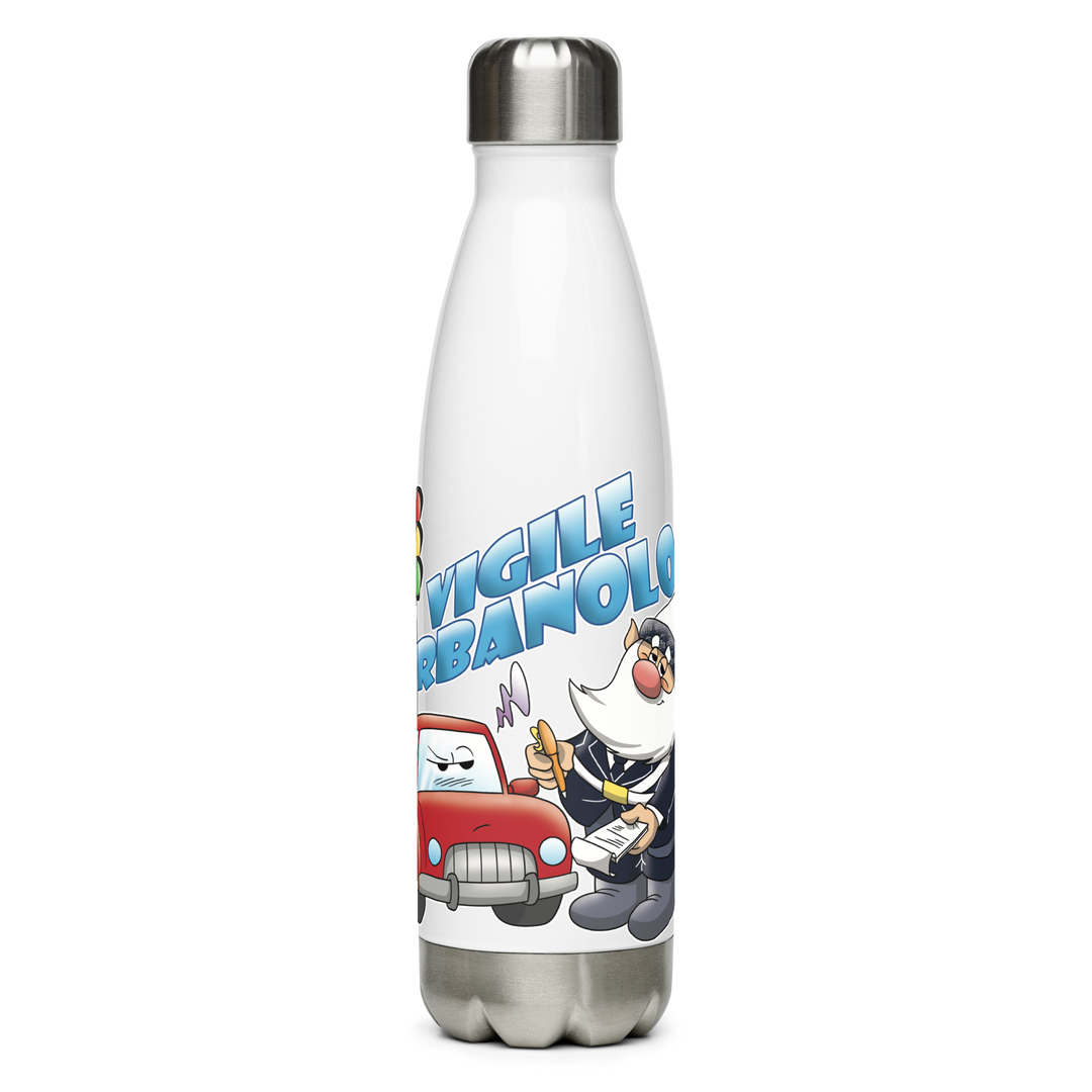 Borraccia in acciaio inossidabile VIGILE URBANOLO - Gufetto Brand 