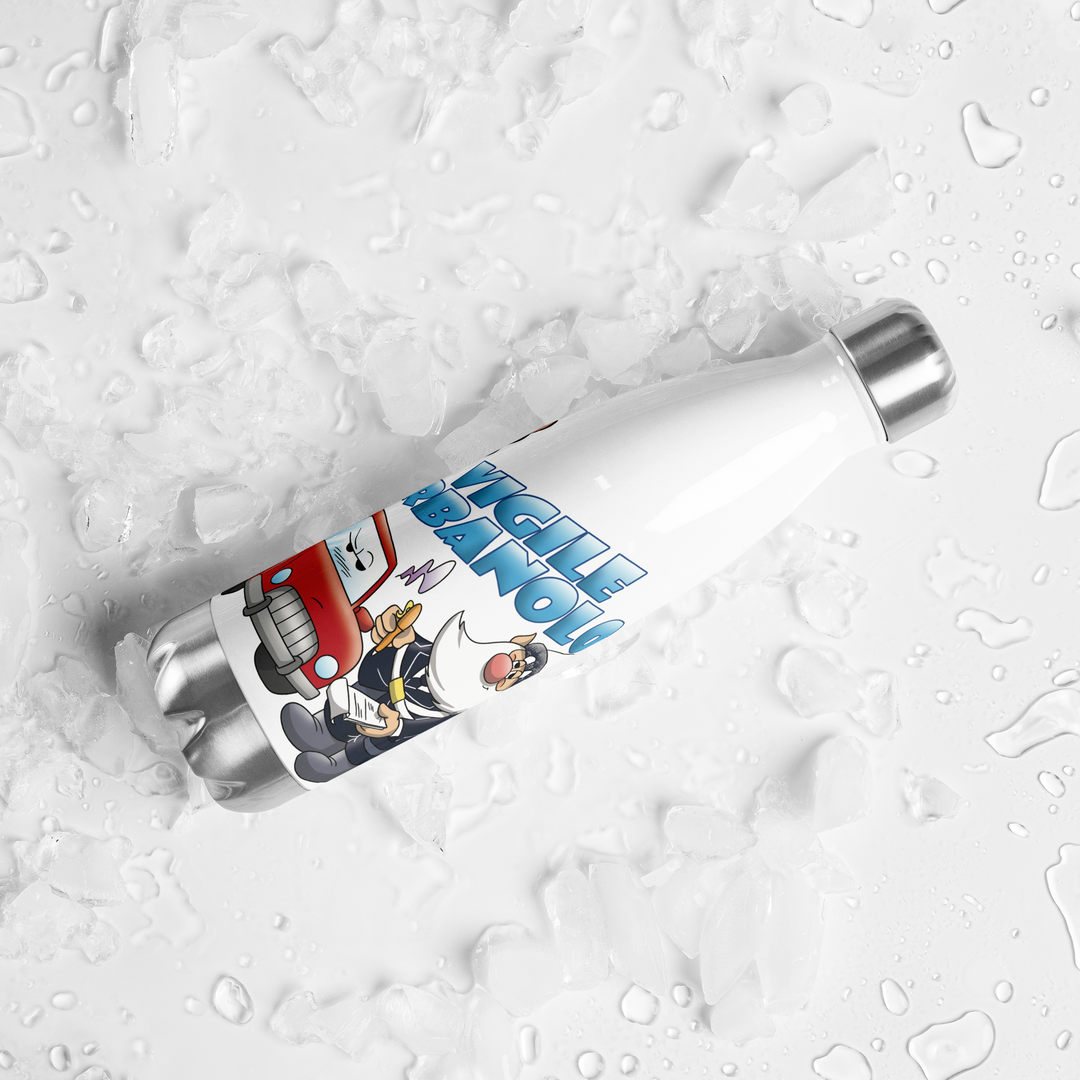 Borraccia in acciaio inossidabile VIGILE URBANOLO - Gufetto Brand 