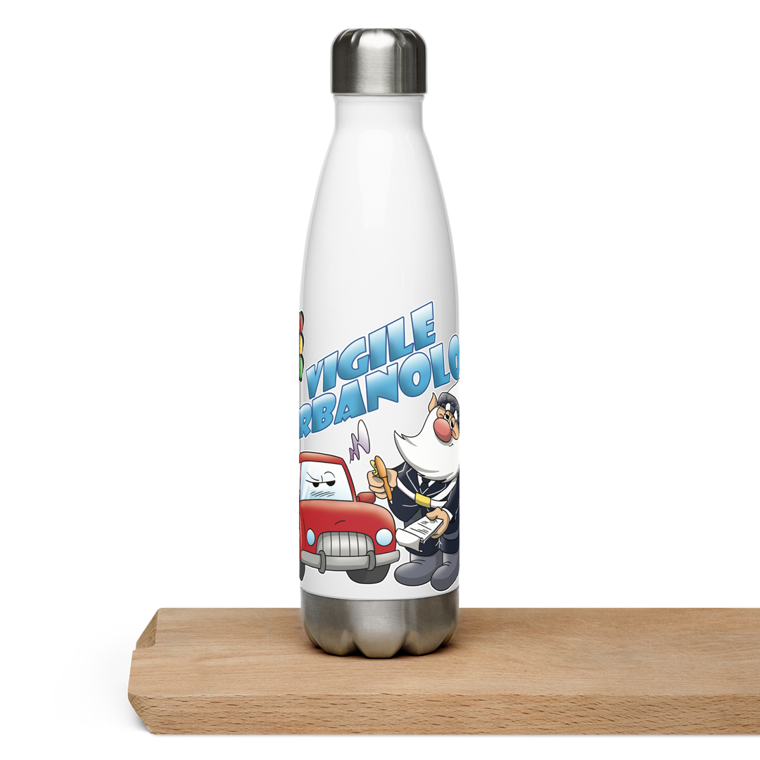 Borraccia in acciaio inossidabile VIGILE URBANOLO - Gufetto Brand 