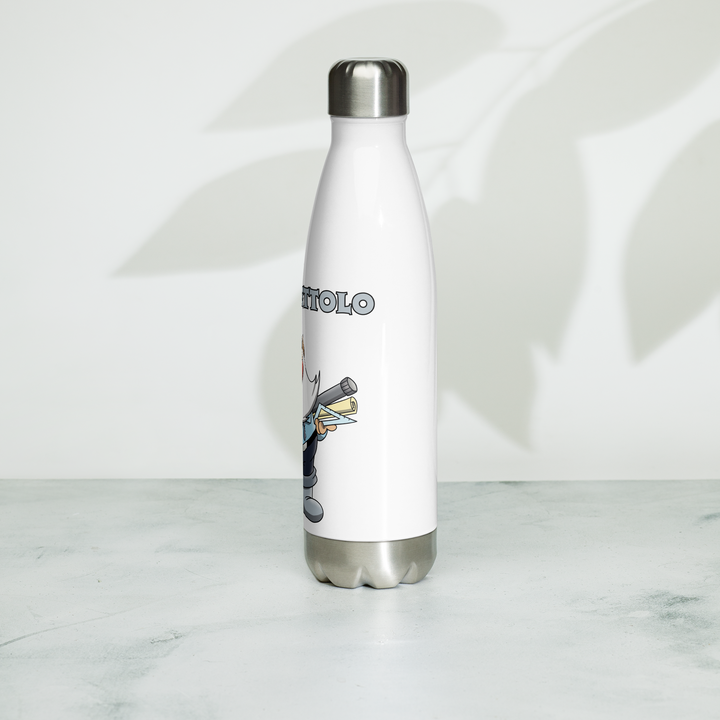 Borraccia in acciaio inossidabile ARCHITETTOLO - Gufetto Brand 