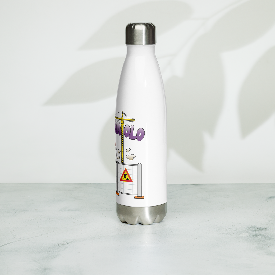 Borraccia in acciaio inossidabile PENSIONATOLO - Gufetto Brand 