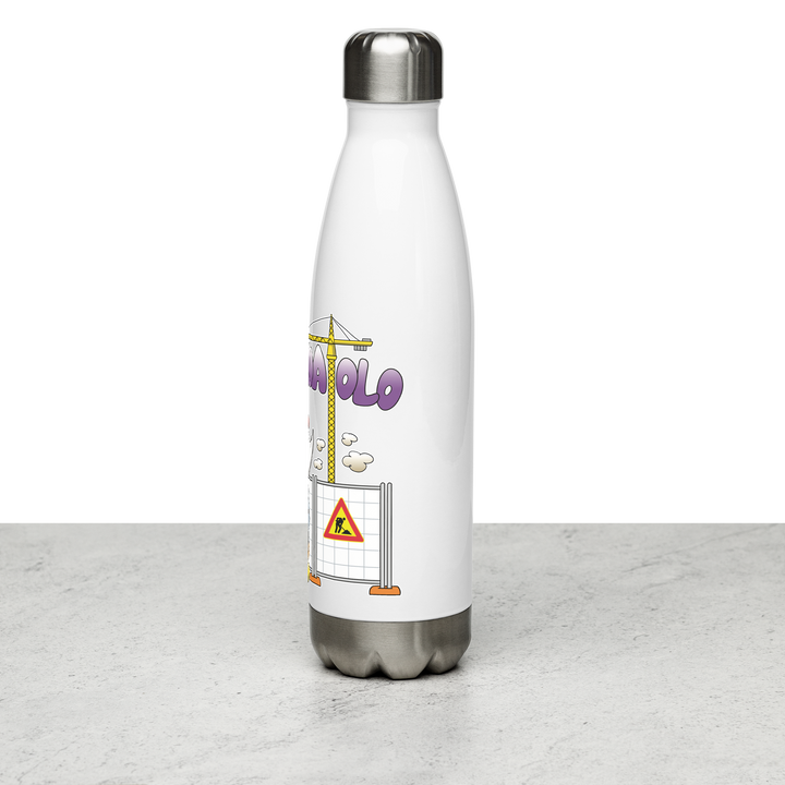 Borraccia in acciaio inossidabile PENSIONATOLO - Gufetto Brand 