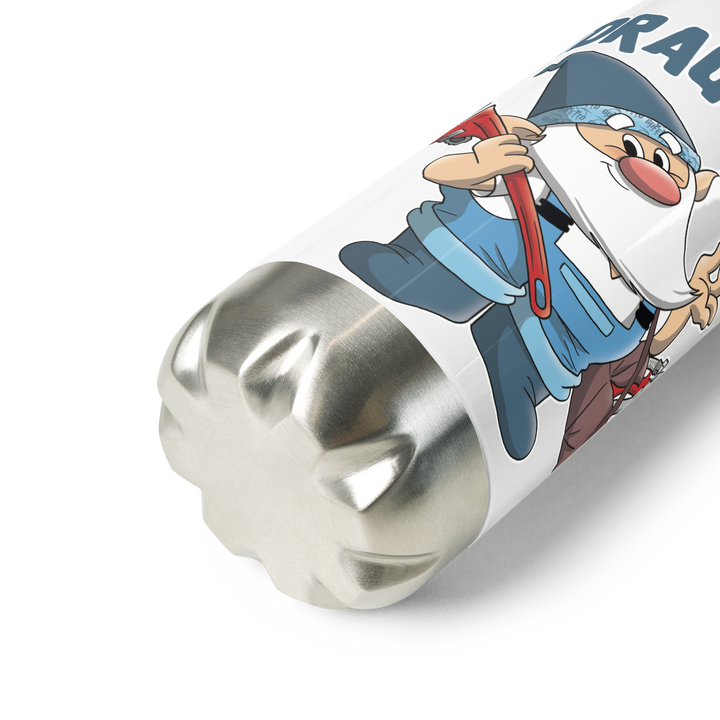 Borraccia in acciaio inossidabile IDRAULICOLO - Gufetto Brand 