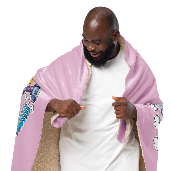 Coperta sherpa ASPIRALO - Gufetto Brand 