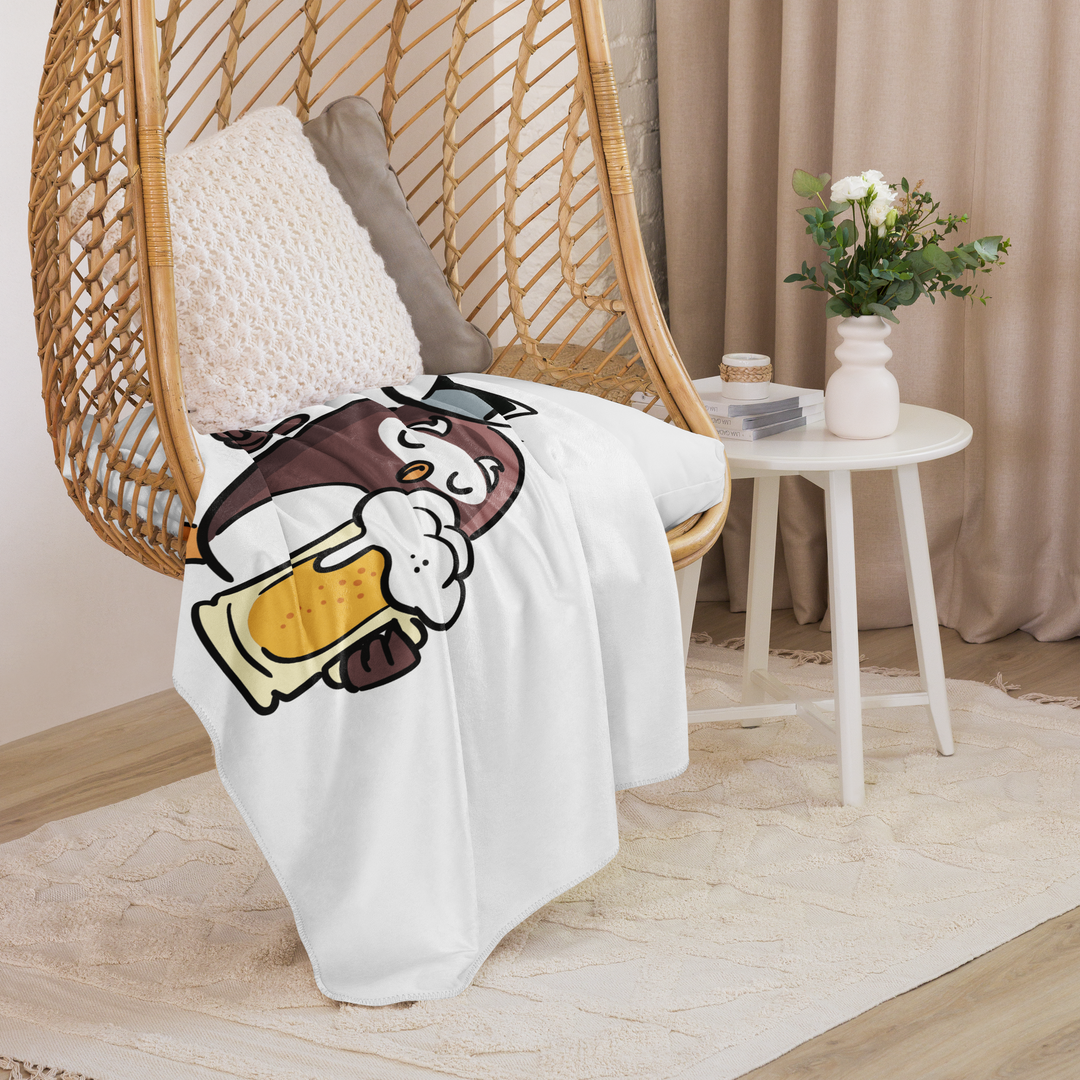 Coperta sherpa GUFETTO BIRRA - Gufetto Brand 