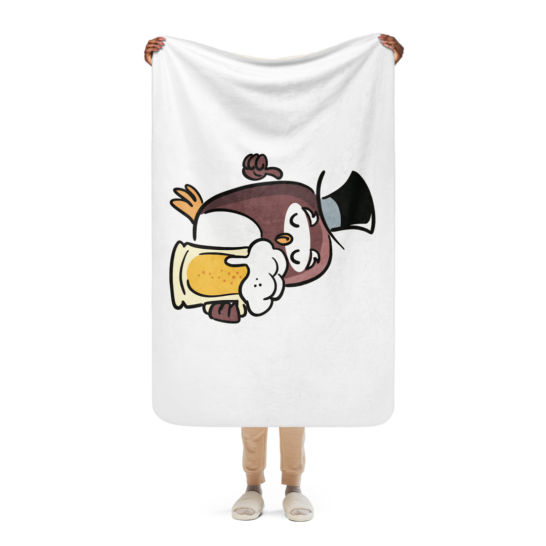 Coperta sherpa GUFETTO BIRRA - Gufetto Brand 