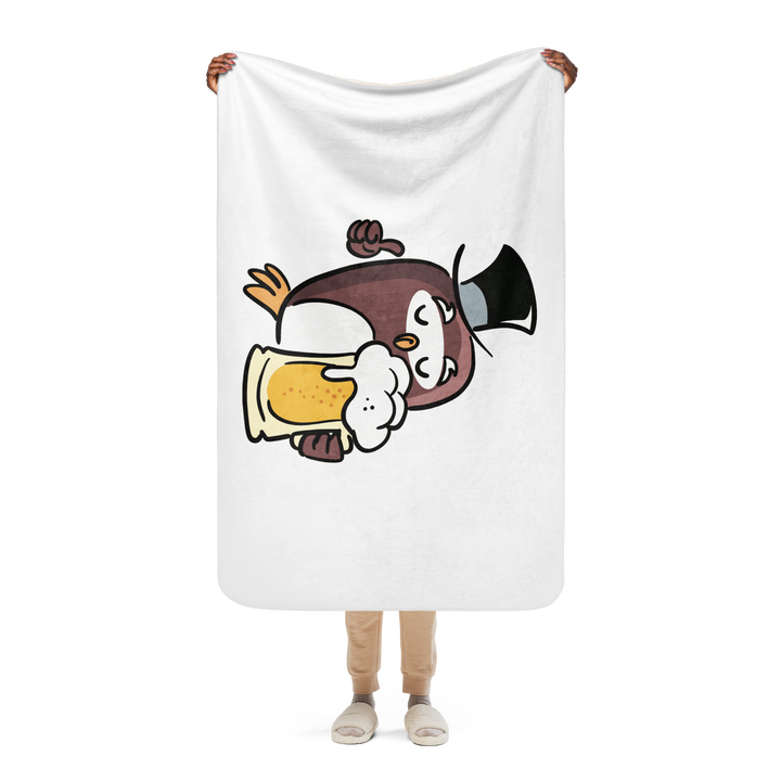 Coperta sherpa GUFETTO BIRRA - Gufetto Brand 