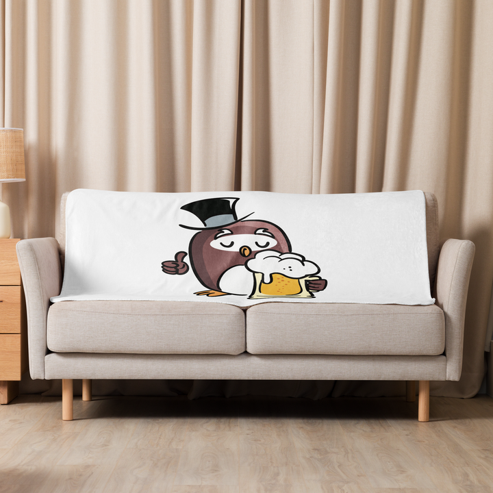 Coperta sherpa GUFETTO BIRRA - Gufetto Brand 