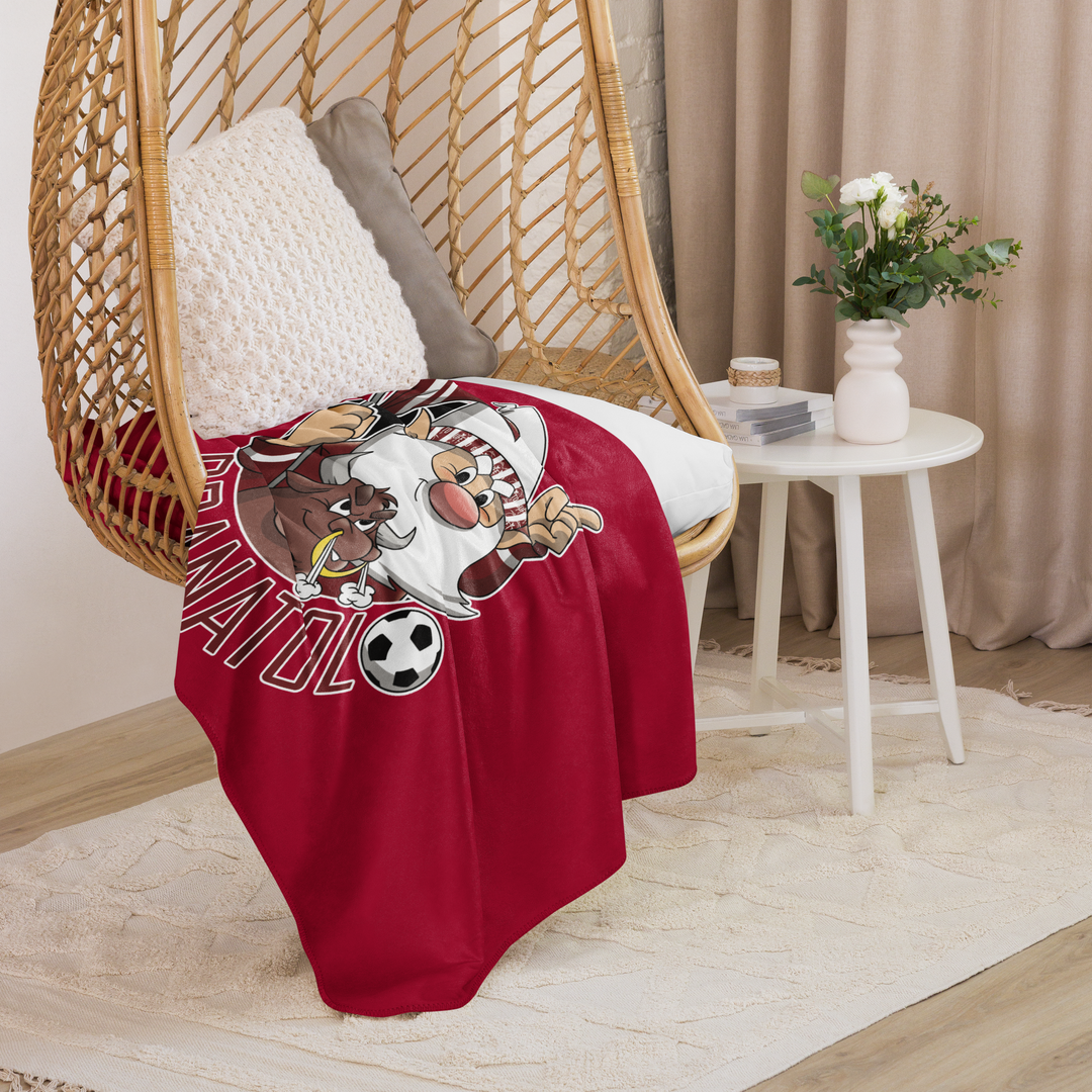 Coperta sherpa GRANATOLO - Gufetto Brand 