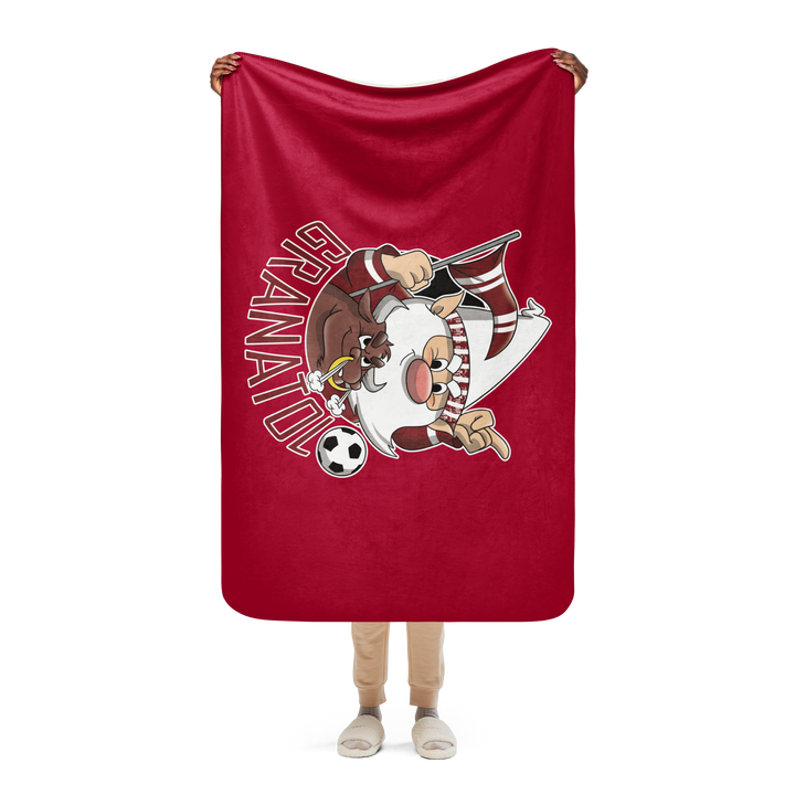 Coperta sherpa GRANATOLO - Gufetto Brand 