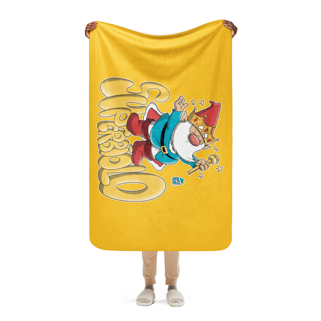 Coperta sherpa SUPERBIOLO - Gufetto Brand 