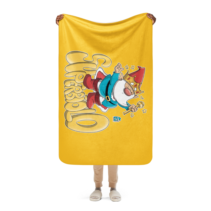 Coperta sherpa SUPERBIOLO - Gufetto Brand 