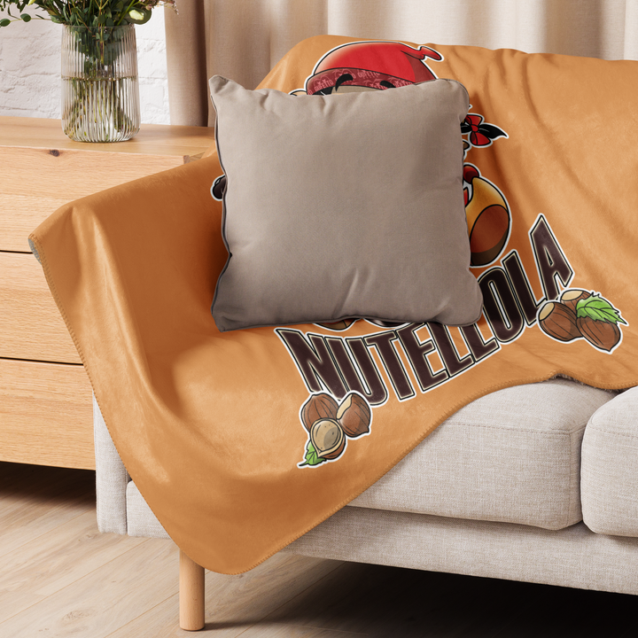 Coperta sherpa NUTELLOLA - Gufetto Brand 