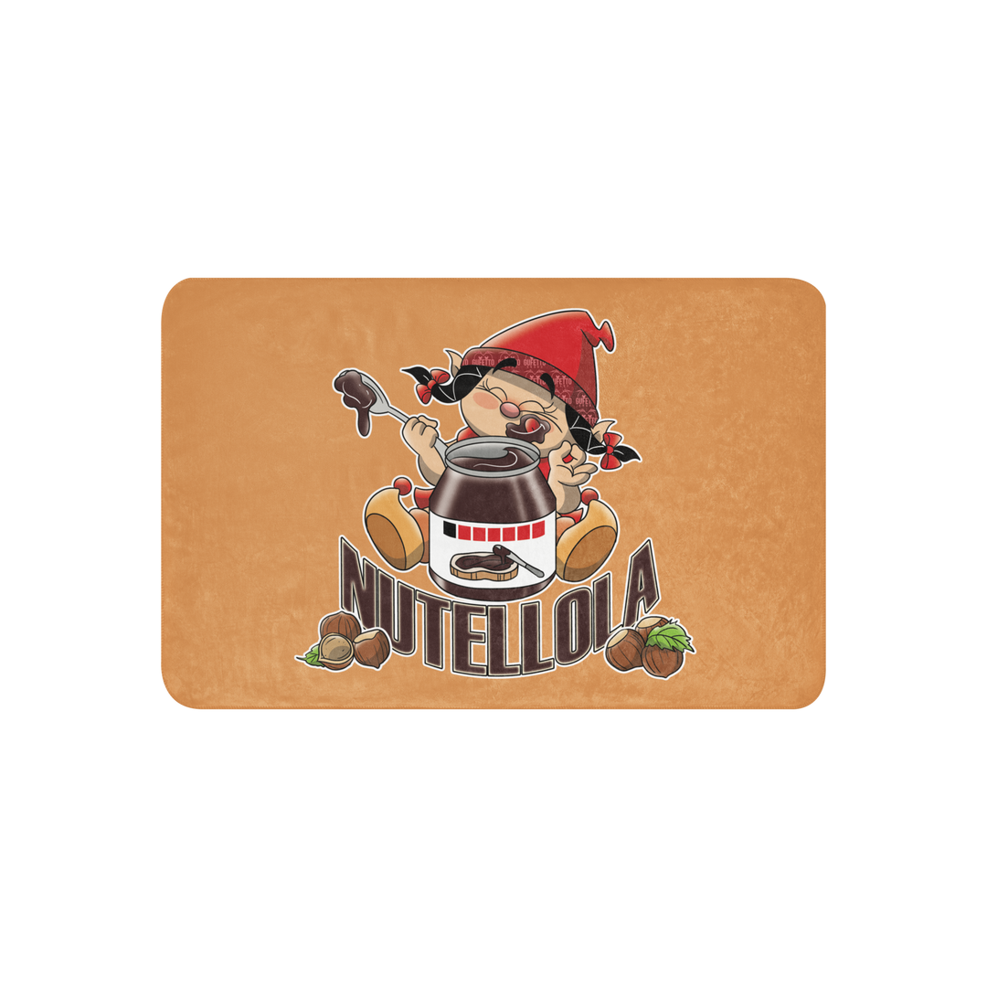 Coperta sherpa NUTELLOLA - Gufetto Brand 