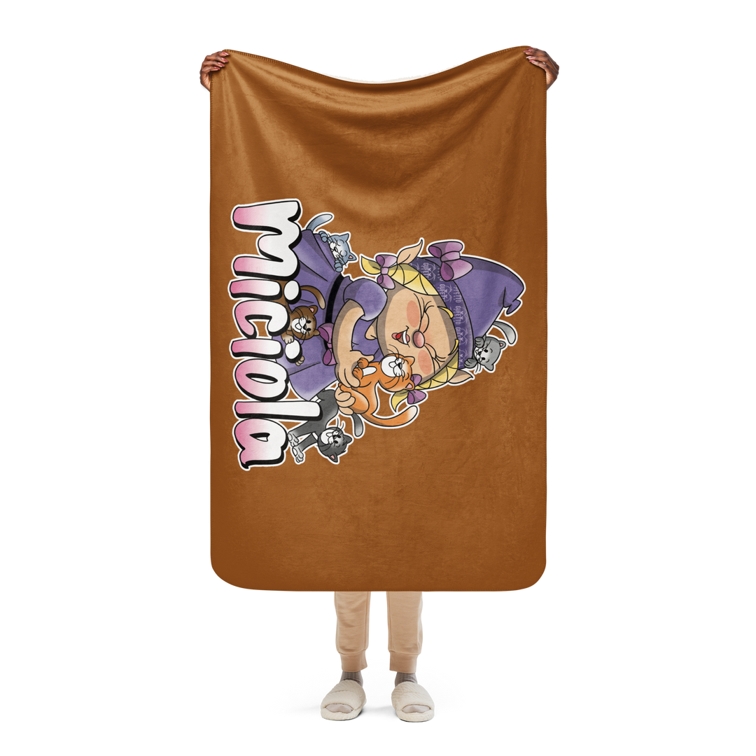 Coperta sherpa MICIOLA - Gufetto Brand 