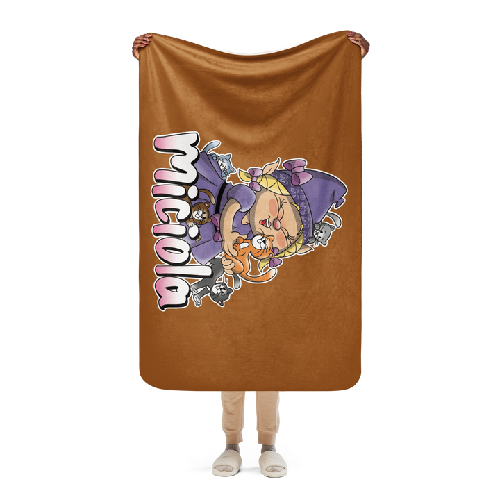 Coperta sherpa MICIOLA - Gufetto Brand 