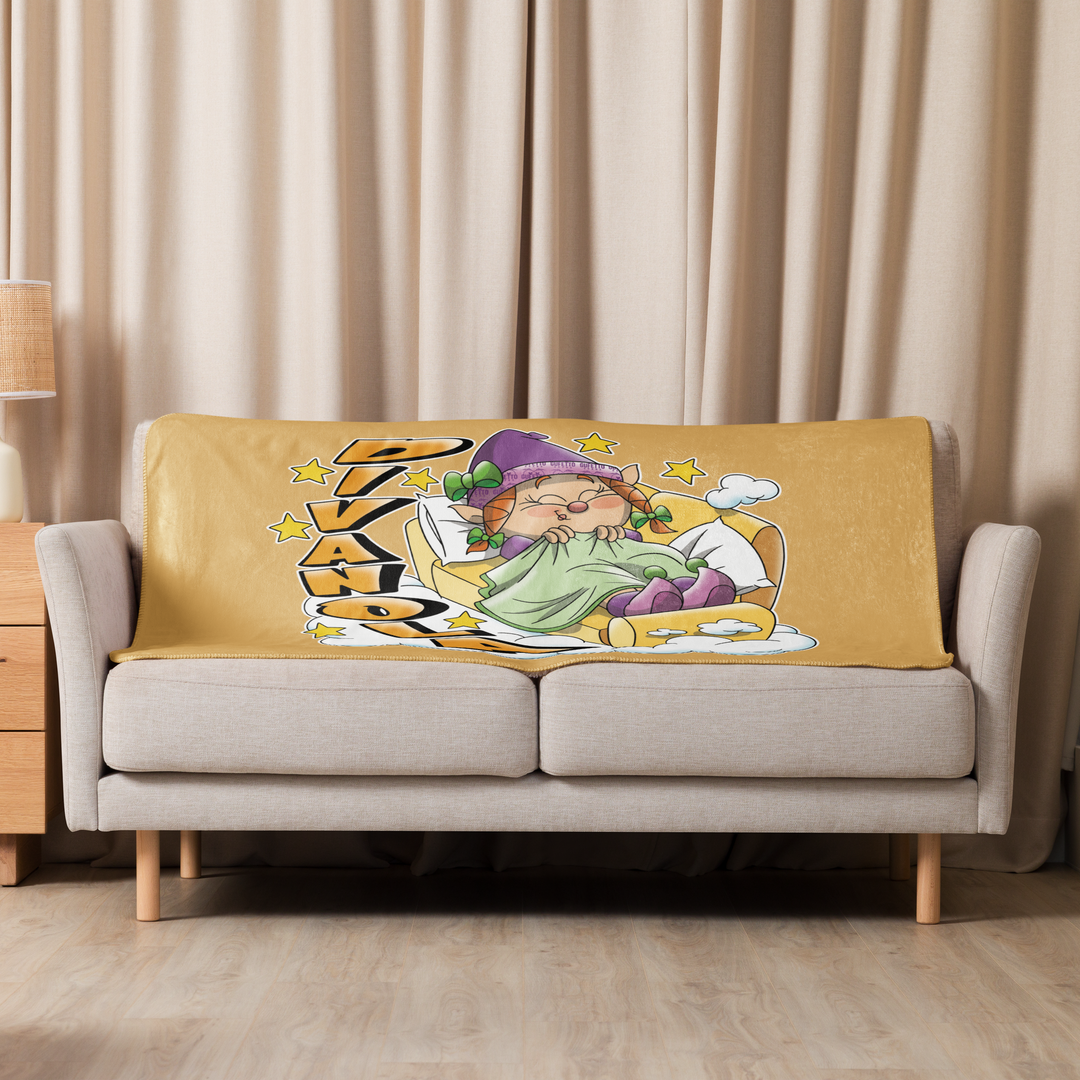 Coperta sherpa DIVANOLA - Gufetto Brand 