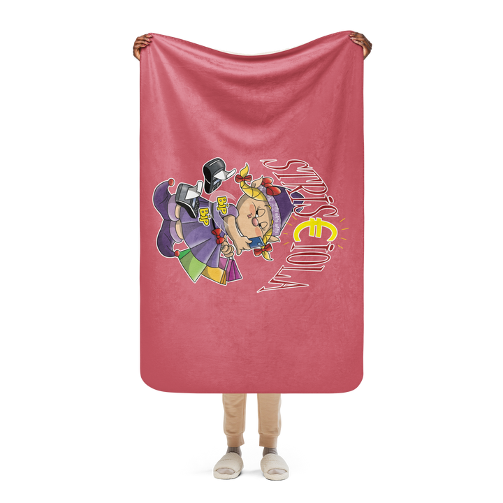 Coperta sherpa STRISCIOLA - Gufetto Brand 