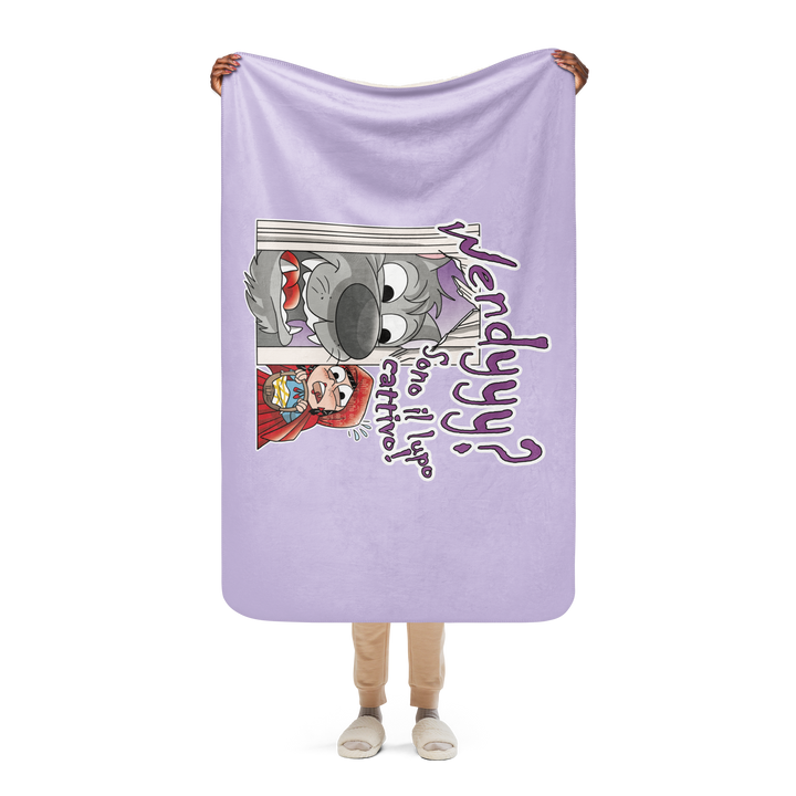 Coperta sherpa WENDY - Gufetto Brand 