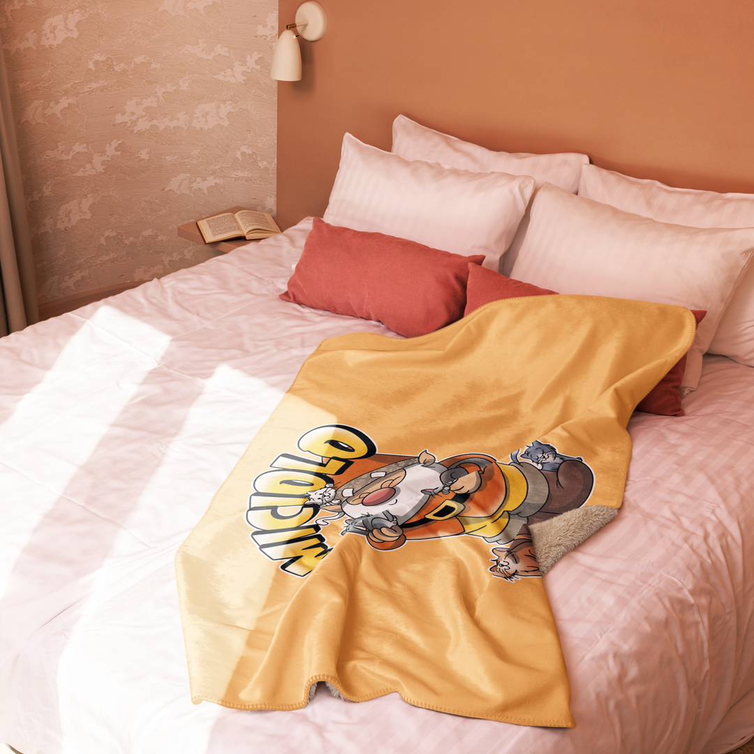 Coperta sherpa MICIOLO - Gufetto Brand 