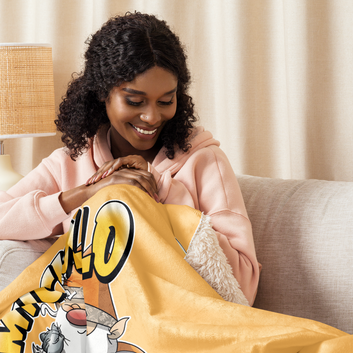 Coperta sherpa MICIOLO - Gufetto Brand 