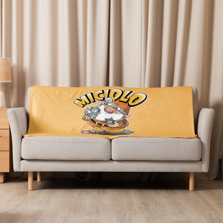 Coperta sherpa MICIOLO - Gufetto Brand 