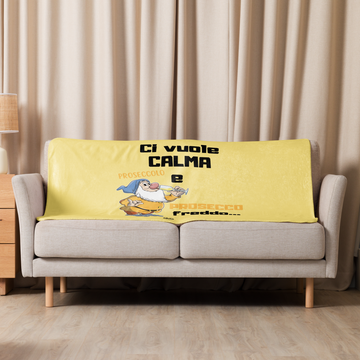 Coperta sherpa PROSECCO FREDDO
