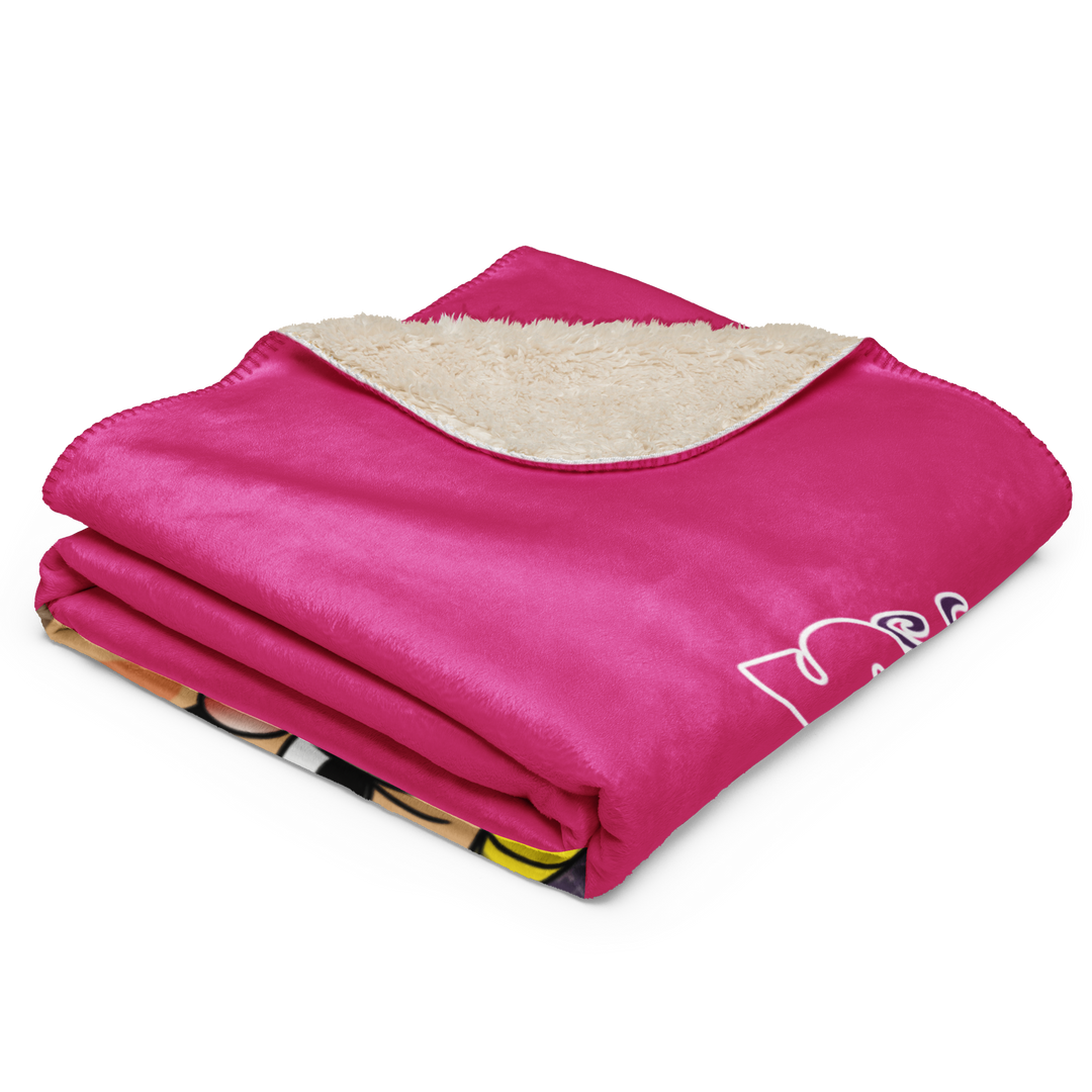 Coperta sherpa STRONZOLA ADORO - Gufetto Brand 