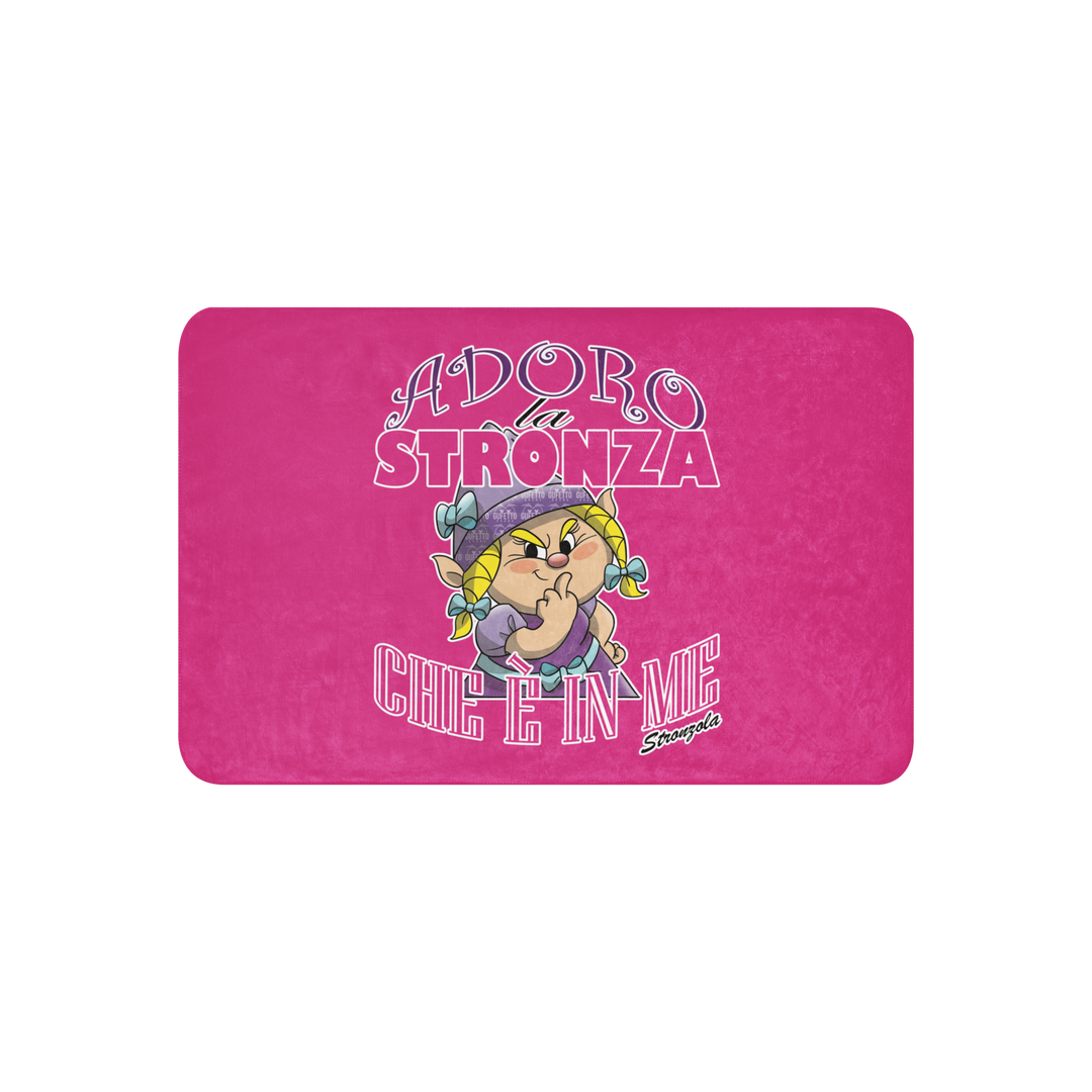 Coperta sherpa STRONZOLA ADORO - Gufetto Brand 