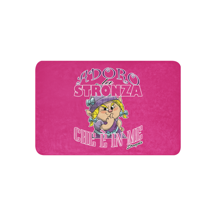 Coperta sherpa STRONZOLA ADORO - Gufetto Brand 