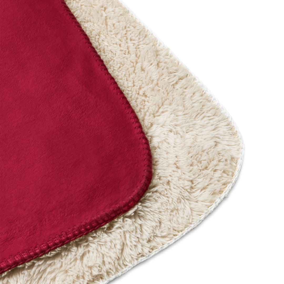 Coperta sherpa GRANATOLO - Gufetto Brand 