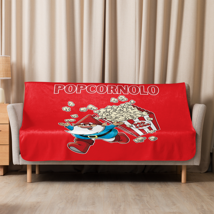 Coperta sherpa POPCORNOLO - Gufetto Brand 