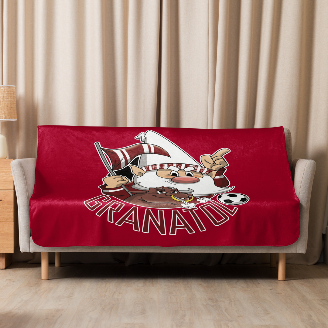 Coperta sherpa GRANATOLO - Gufetto Brand 