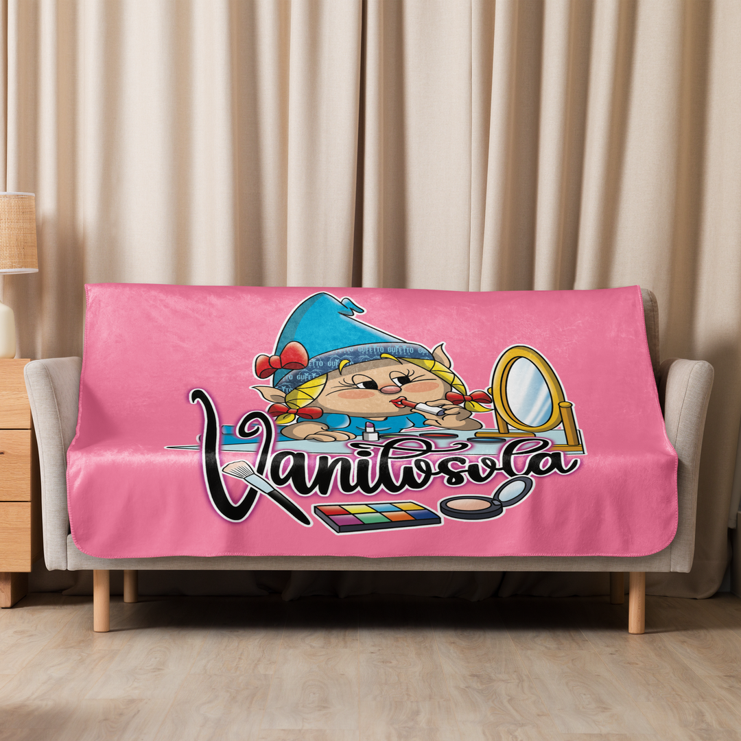Coperta sherpa VANITOSOLA - Gufetto Brand 