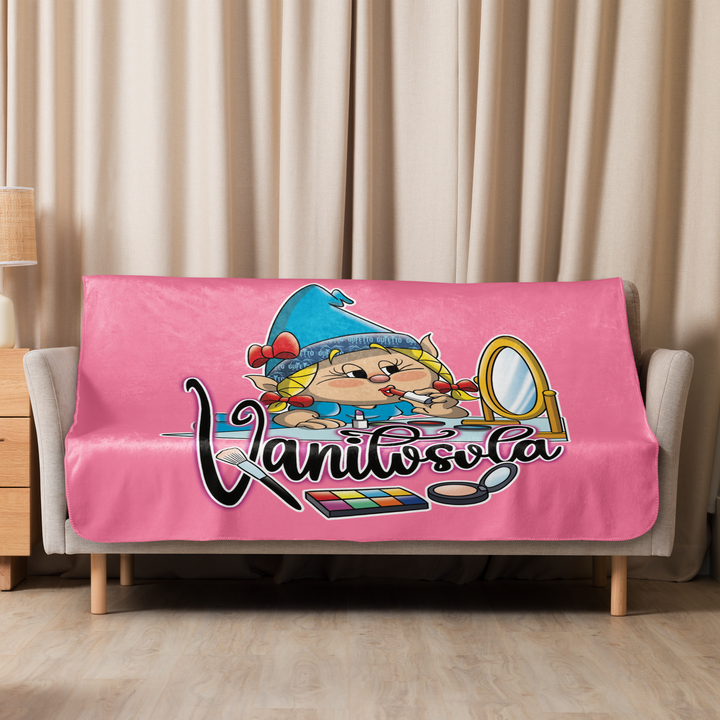 Coperta sherpa VANITOSOLA - Gufetto Brand 