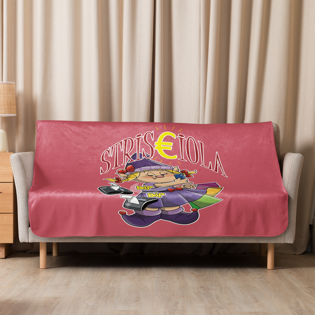 Coperta sherpa STRISCIOLA - Gufetto Brand 