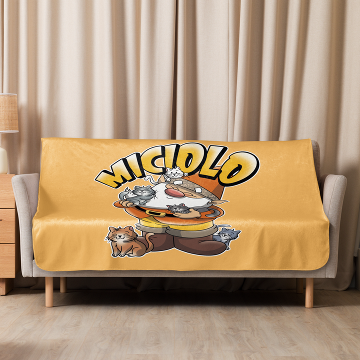 Coperta sherpa MICIOLO - Gufetto Brand 