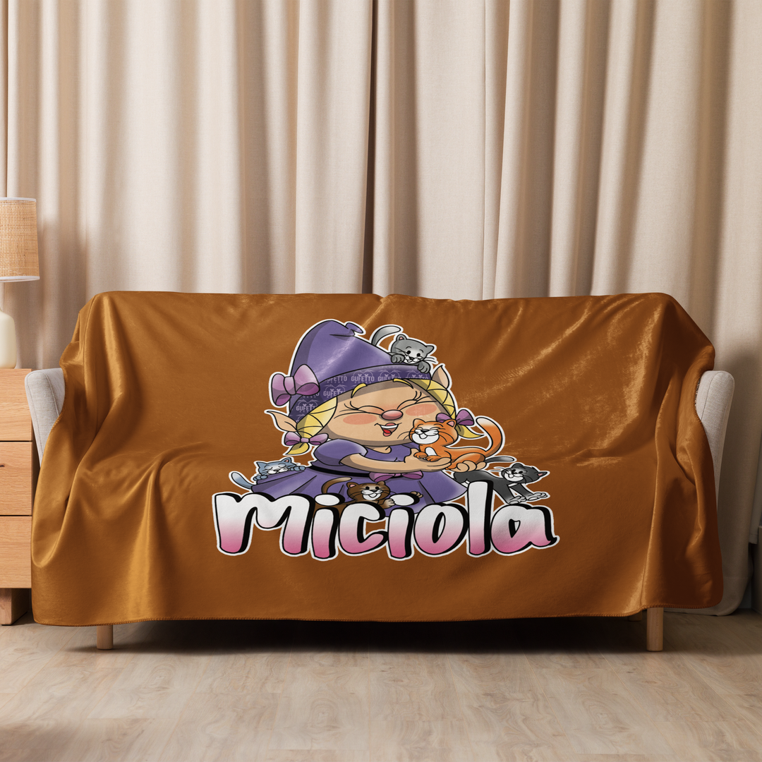 Coperta sherpa MICIOLA - Gufetto Brand 